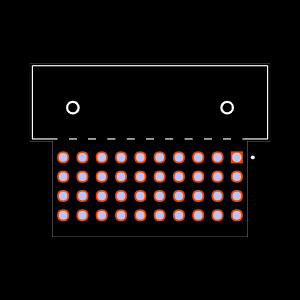 TMMS-110-01-F-Q-RA Footprint