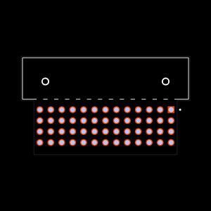 TMMS-113-01-G-Q-RA Footprint