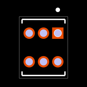 TMS-103-02-S-D Footprint