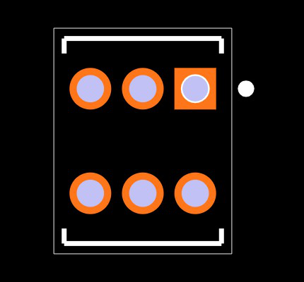 TMS-103-02-T-D Footprint