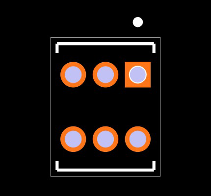 TMS-103-21-G-D Footprint