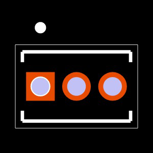 TMS-103-58-S-S Footprint