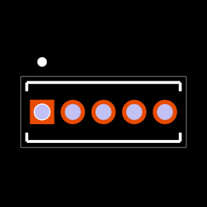 TMS-105-21-G-S Footprint