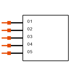 TMS-105-21-G-S Symbol