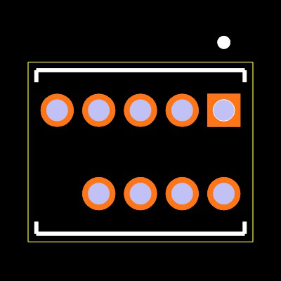 TMS-105-51-G-D-010 Footprint