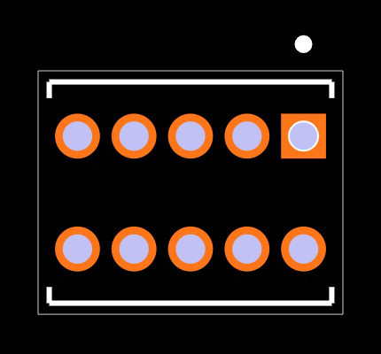 TMS-105-51-S-D Footprint