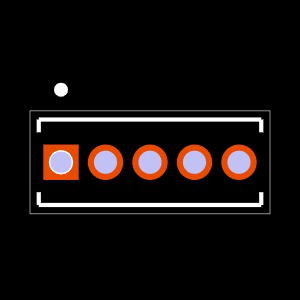 TMS-105-52-G-S Footprint