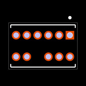 TMS-106-01-S-D-008 Footprint