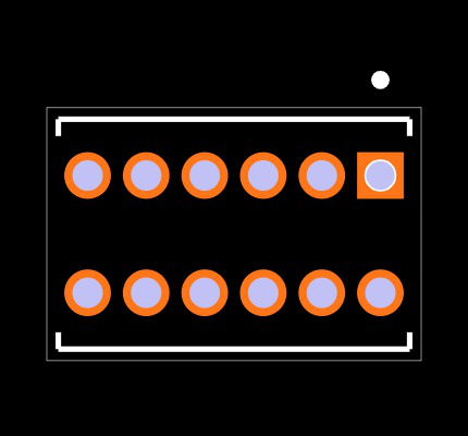TMS-106-02-G-D Footprint