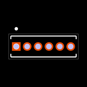 TMS-106-53-G-S Footprint