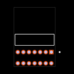 TMS-107-01-S-D-RA Footprint