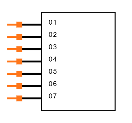 TMS-107-56-S-S Symbol