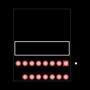 TMS-108-01-L-D-RA-016 Footprint