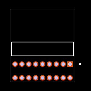 TMS-109-01-L-D-RA Footprint