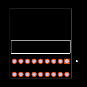 TMS-109-01-T-D-RA Footprint