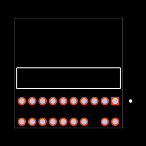 TMS-110-01-L-D-RA-006 Footprint