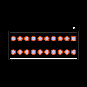 TMS-110-51-L-D Footprint