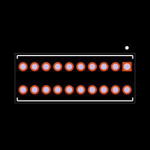 TMS-110-55-G-D Footprint