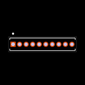 TMS-110-60-L-S Footprint