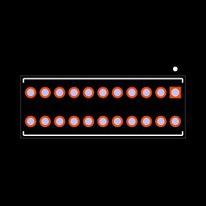 TMS-111-60-S-D Footprint