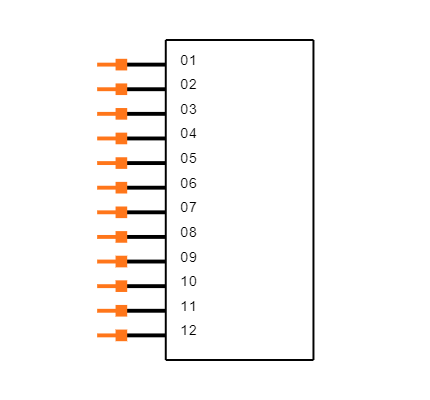 TMS-112-01-S-S Symbol
