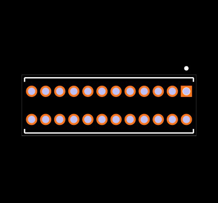 TMS-112-55-G-D Footprint