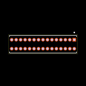 TMS-115-56-S-D Footprint
