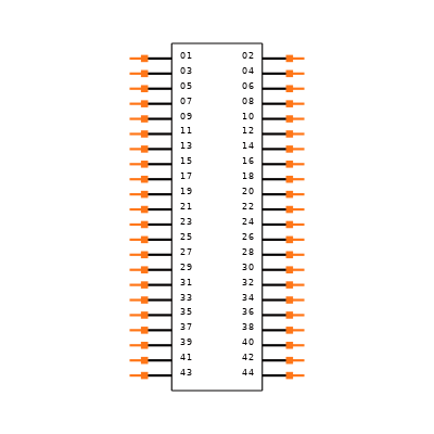 TMS-122-01-G-D Symbol