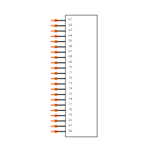 TMS-122-01-G-S-RA Symbol