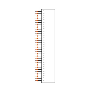 TMS-132-01-S-S Symbol
