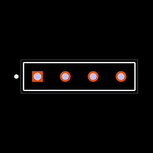 TS-104-G-N Footprint