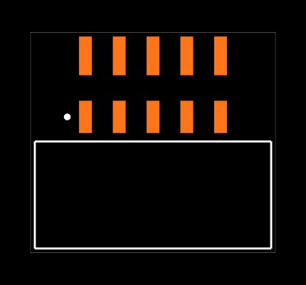 TSH-105-01-F-DH Footprint