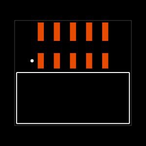 TSH-105-01-F-DH-TR Footprint