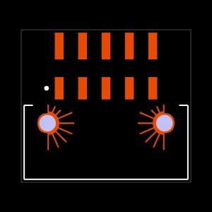 TSH-105-01-L-DH-SL-TR Footprint