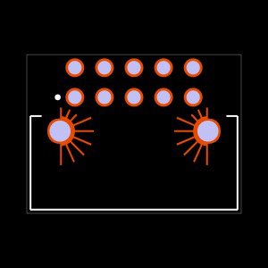 TSH-105-01-S-RA-SL Footprint