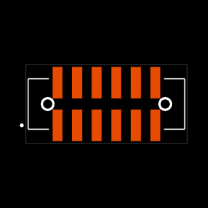TSH-106-01-G-DV-A Footprint