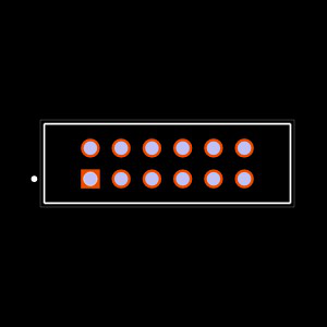 TSH-106-04-G-D Footprint