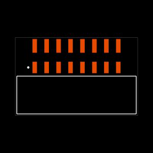 TSH-108-01-L-DH Footprint