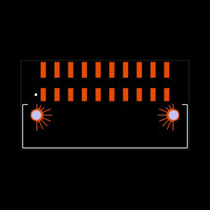 TSH-110-01-LM-DH-SL Footprint