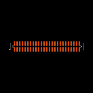 TSH-125-01-S-DV-A Footprint