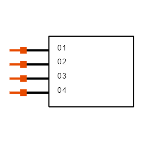 TSM-104-01-G-SH-P-TR Symbol