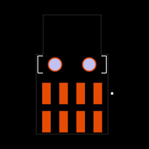 TSM-104-01-L-DH-SL-P-TR Footprint