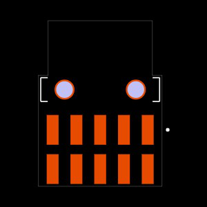 TSM-105-01-L-DH-SL Footprint