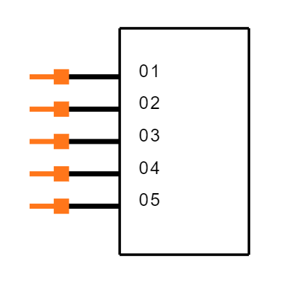 TSM-105-01-L-SV Symbol