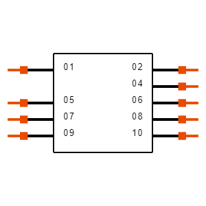 TSM-105-01-S-DV-003 Symbol