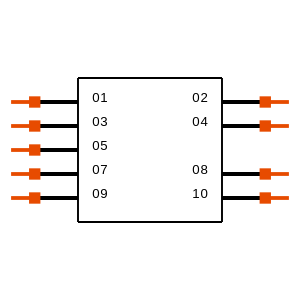 TSM-105-01-T-DV-006 Symbol