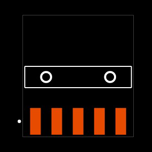 TSM-105-01-T-SH-LC-P Footprint