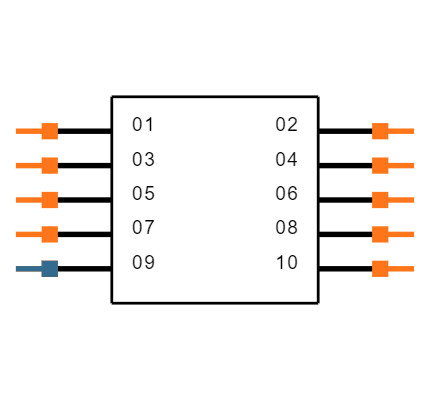 TSM-105-01-TM-DV-P Symbol