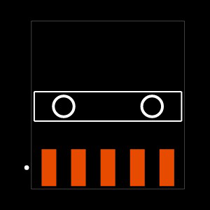 TSM-105-01-TM-SH-A-K Footprint