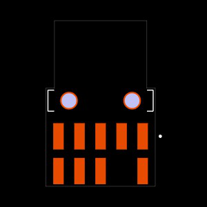 TSM-105-02-L-DH-SL-004-K-TR Footprint
